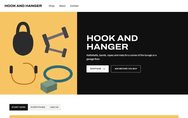 The Field design's home page, on a laptop and on a phone, with sample words and pictures.